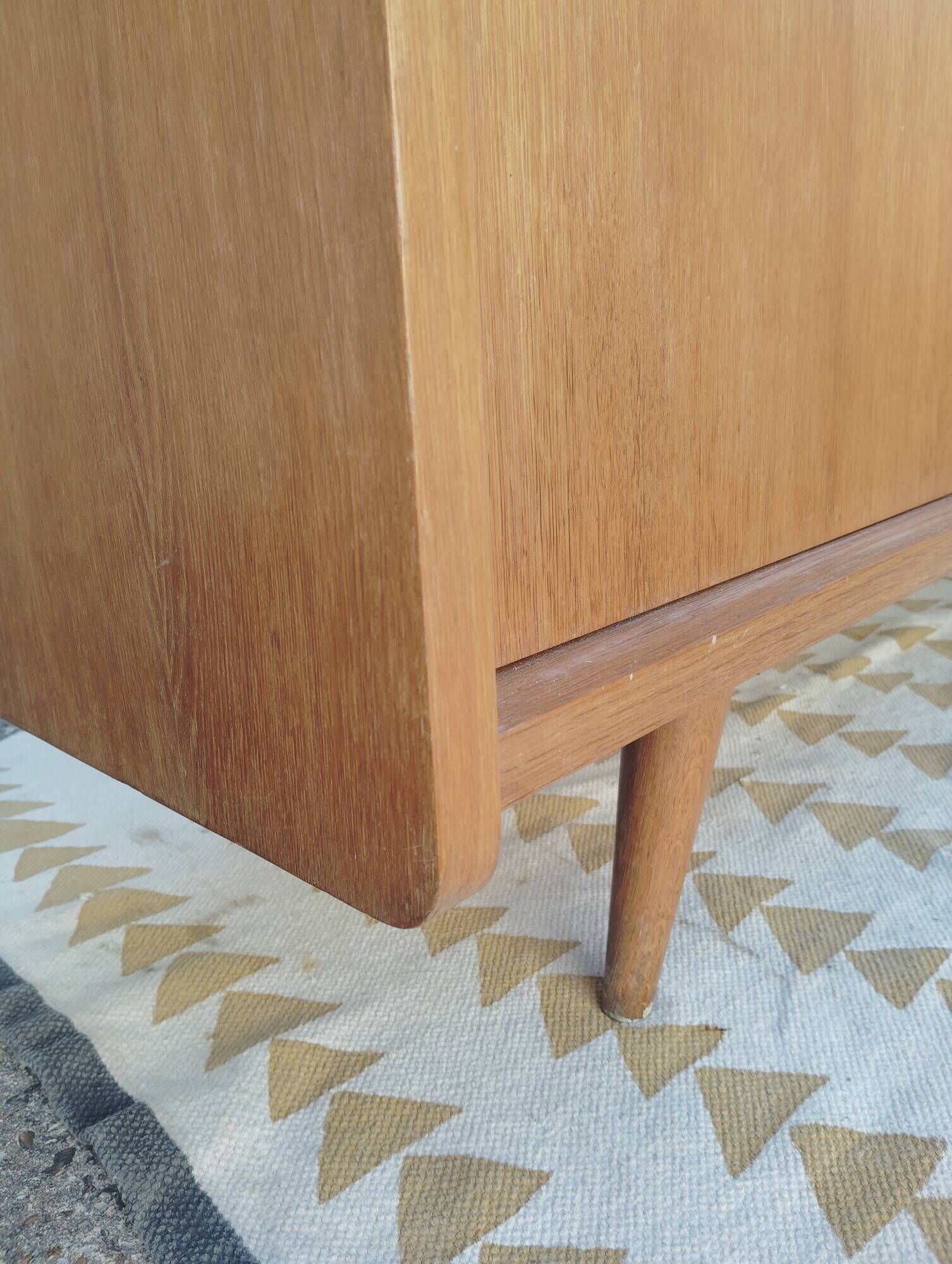 Low buffet / Vintage Scandinavian sliding sideboard