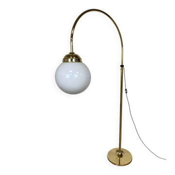 Grand lampadaire Art déco en laiton