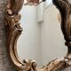 Antique Rococo-style mirror in carved wood Ceracast