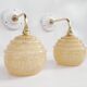 Clichy glass wall lights