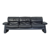 3-seater Leather Sofa Lugano by Erpo Int., Design 1985