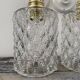 Pair of vintage glass wall lights