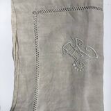 New linen pillowcase embroidered AC day double checkerboard