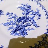 6 assiettes à dessert Gien Chardons (7)