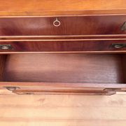 Campaign military chest of drawers and writing desk, Great Britain, 1950s