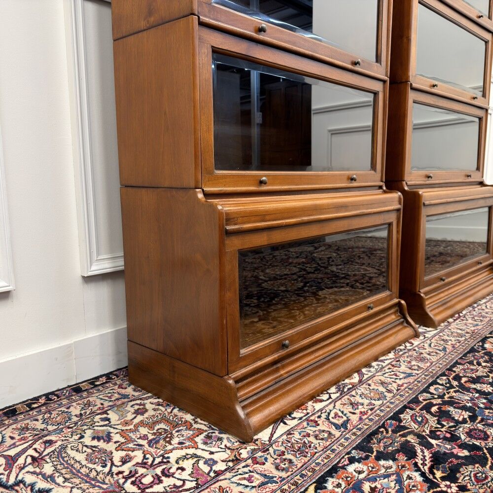 Classic English Globe Wernicke Style Bookcase