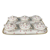 Rovina Epinal service to jars of porcelain cream early twentieth century
