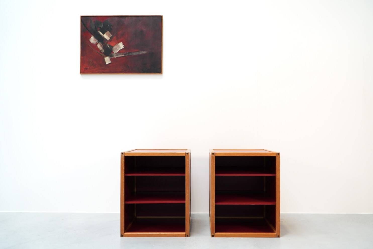 Maurice Boel, Composition Abstraite Rouge 1964