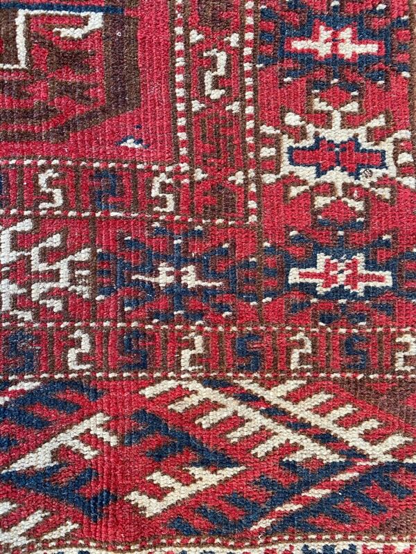 Carpet ancient afghan bukhara 92x138 cm