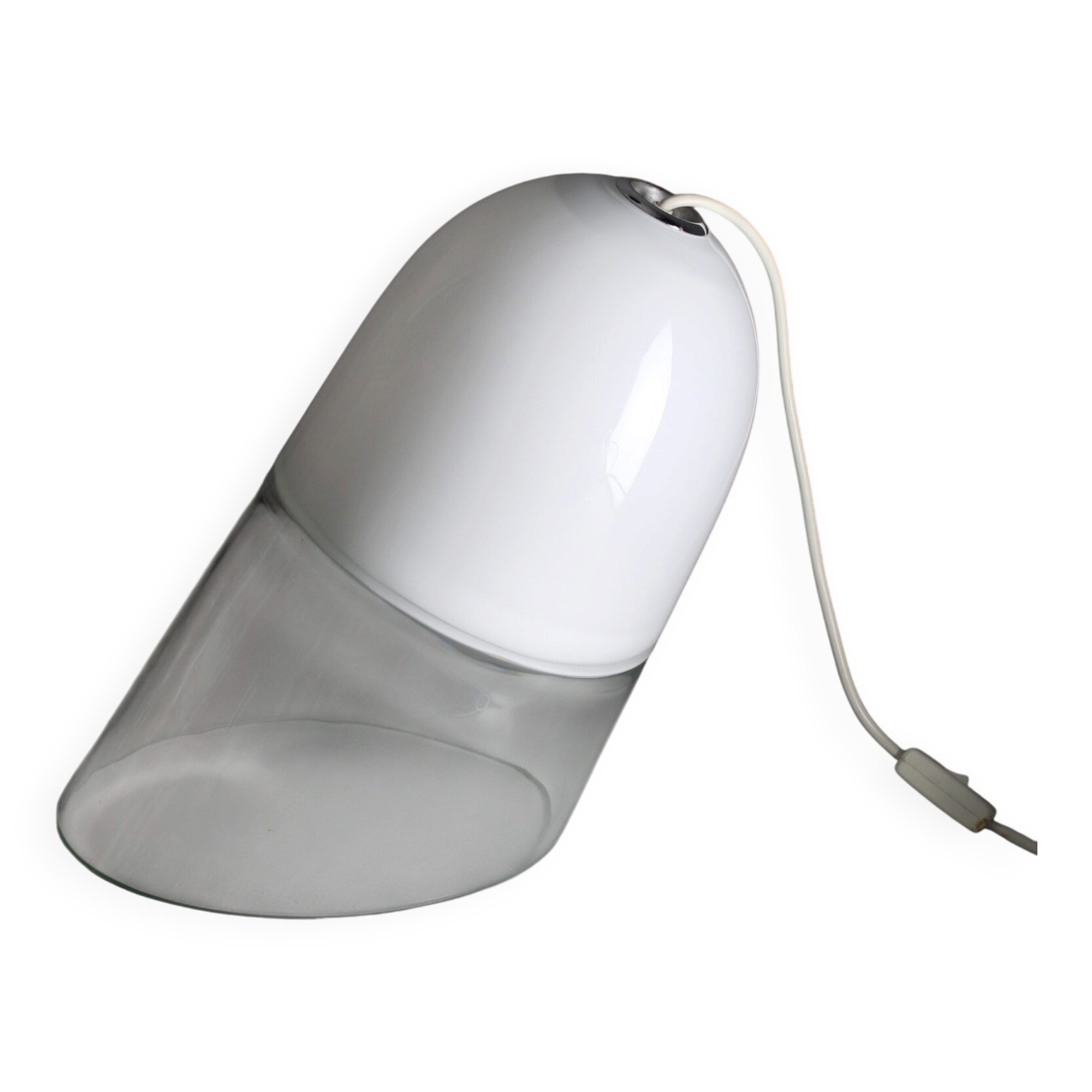 Lampe de table LT-362 par Carlo Nason pour Mazzega, années 1970.