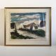 Vlaminck, original lithograph Montigny-sur-Avre signed 20th century