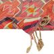 Turkish Handwoven Vintage Herki Kilim 95 cm x 316 cm