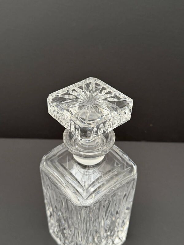Carafe à whisky en cristal, 1980