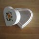 Moustiers earthenware jewelry box or pillbox
