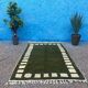 Traditional handwoven Berber rug size 2/3 m