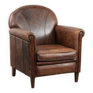 Fauteuil en peau de mouton - une