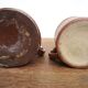 Set of two vintage stoneware pots