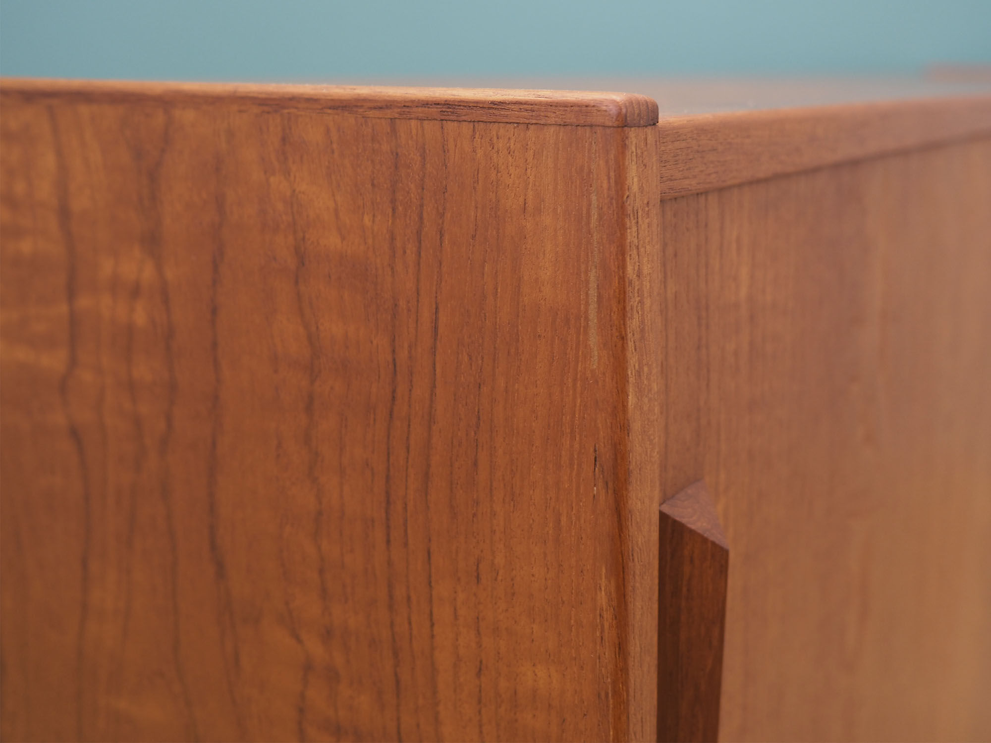 Enfilade en teck, design danois, années 1960, production: Danemark