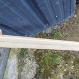 Old frame in gilded beige wood, 59x46 cm