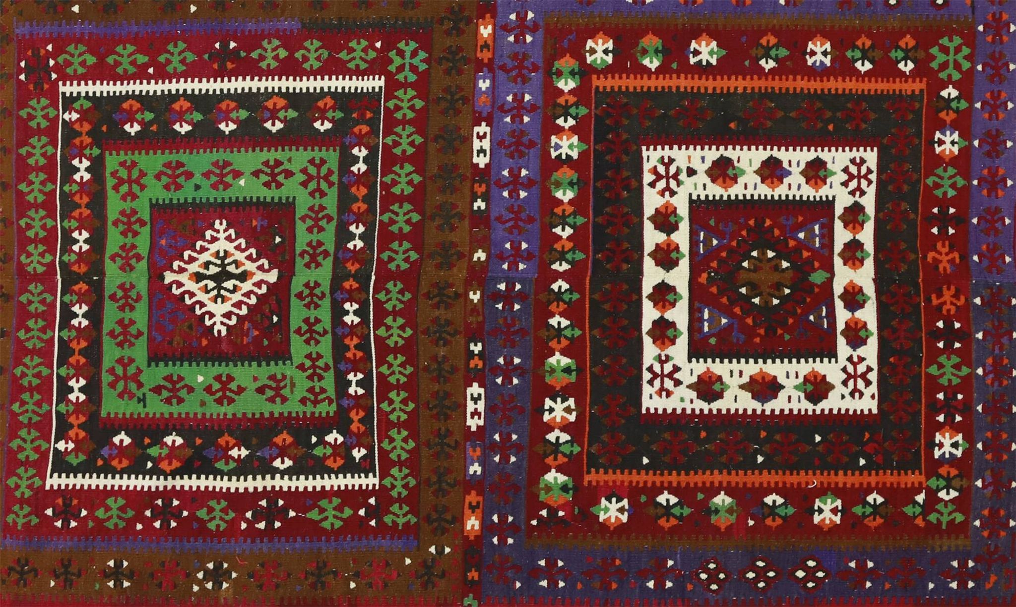 Tapis vintage fait main – Beauté et charme naturels 158 x 390 cm