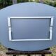 Vintage Wall Mirror, smoked glass, two-tone circa 1980s
