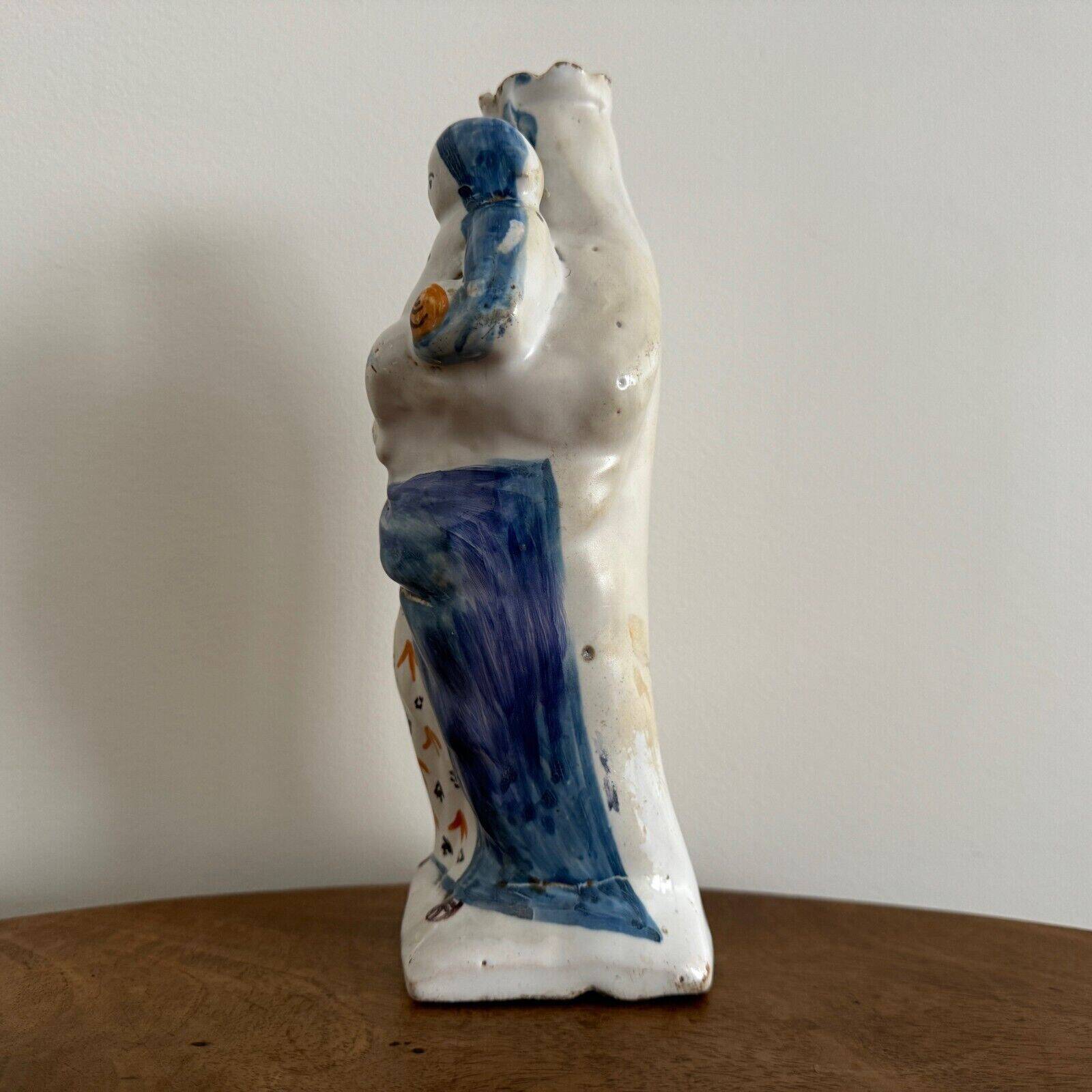 Virgin giving birth to Child in 18th century earthenware, 1780