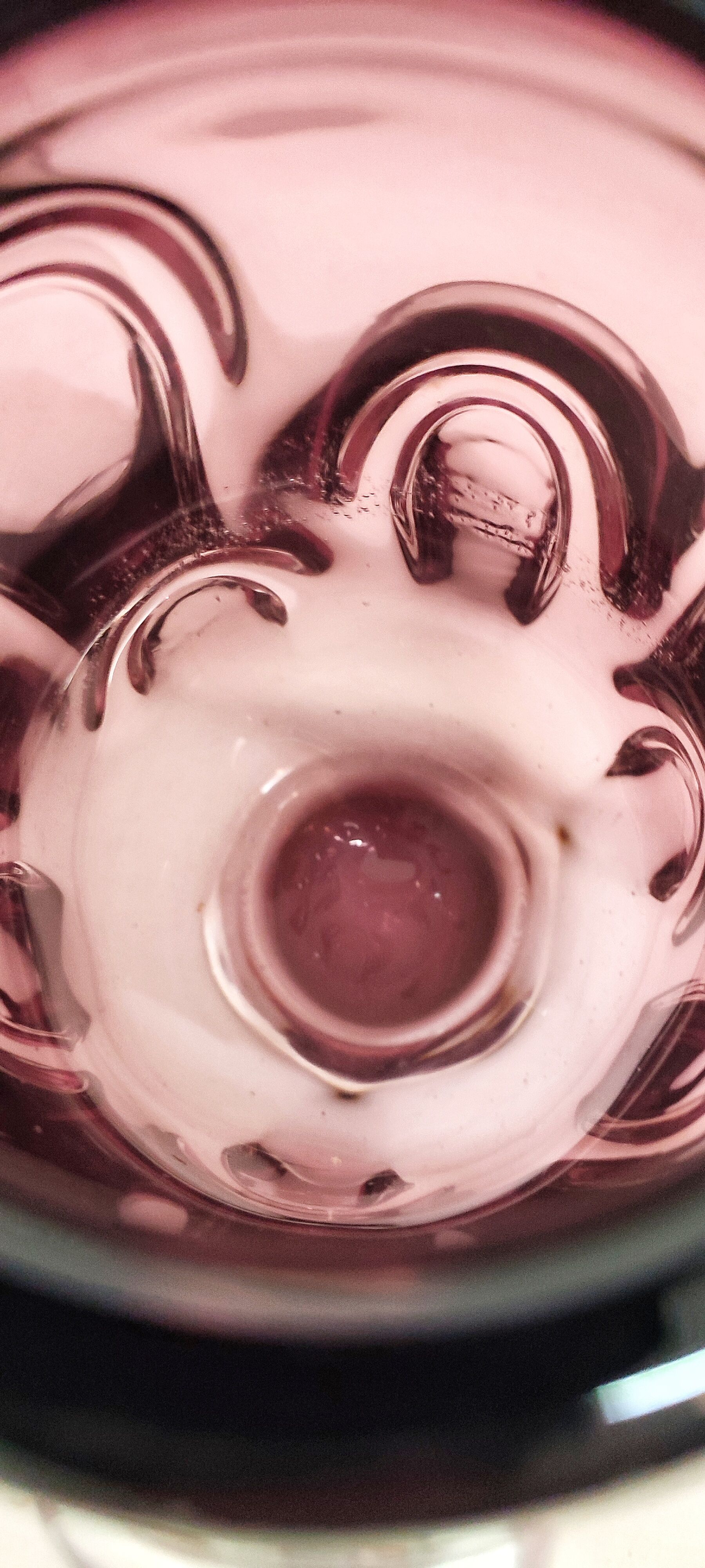 Vase en cristal Allemagne années 1970