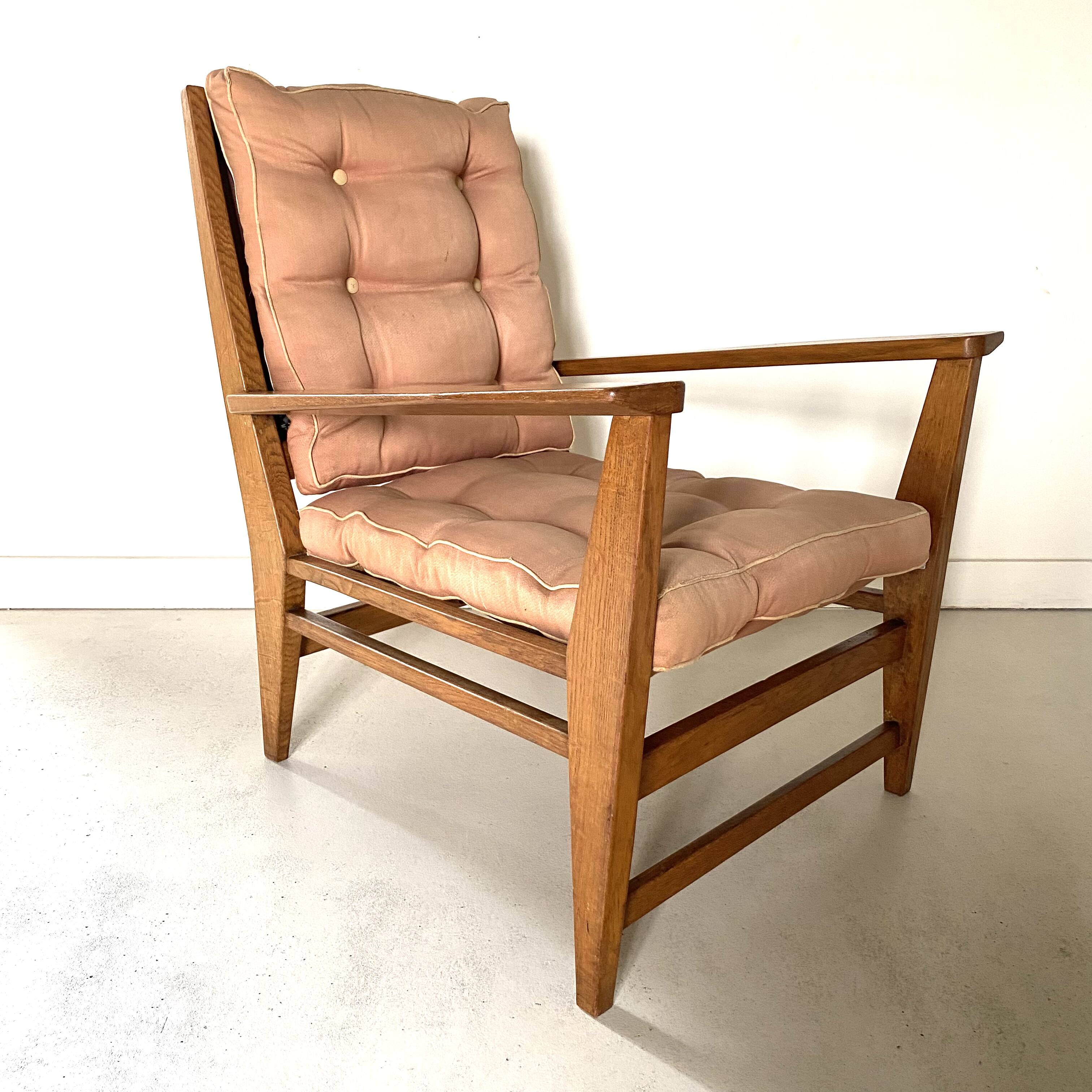 Armchair FA Marcel Gascoin, Arhec edition-1950