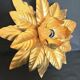 Vintage wall light "Sun and Flower" in the style of Banci Firenze (1960s)