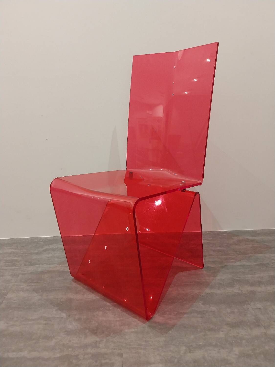 Four PLI chairs in chair by Roche Bobois design Maurice Marty