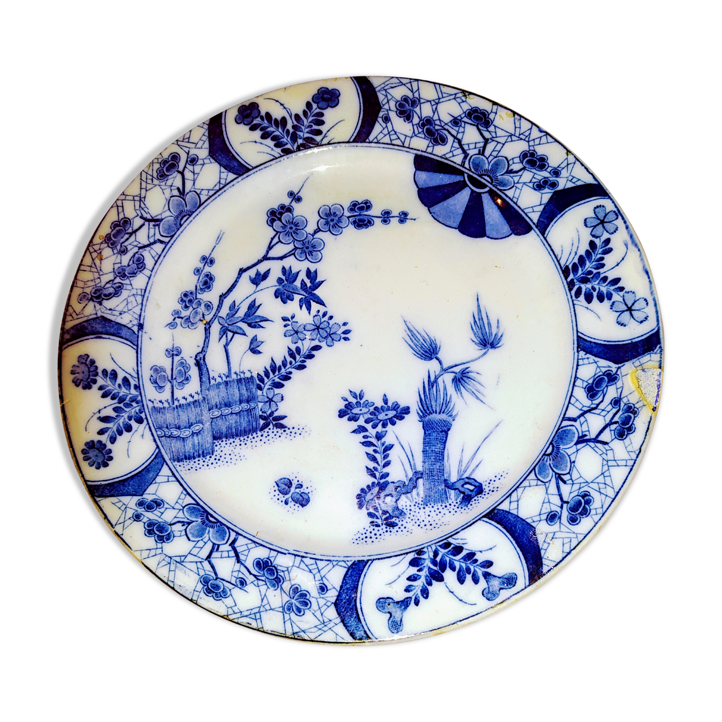 Flat plate japonnisanteCreil Monterceau