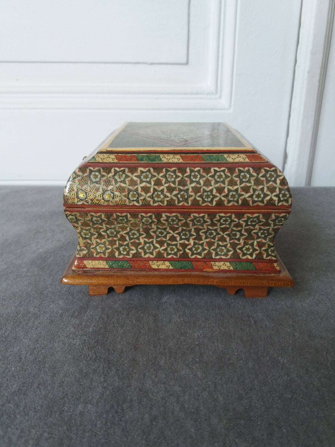 Persian box in khatam kari marquetry