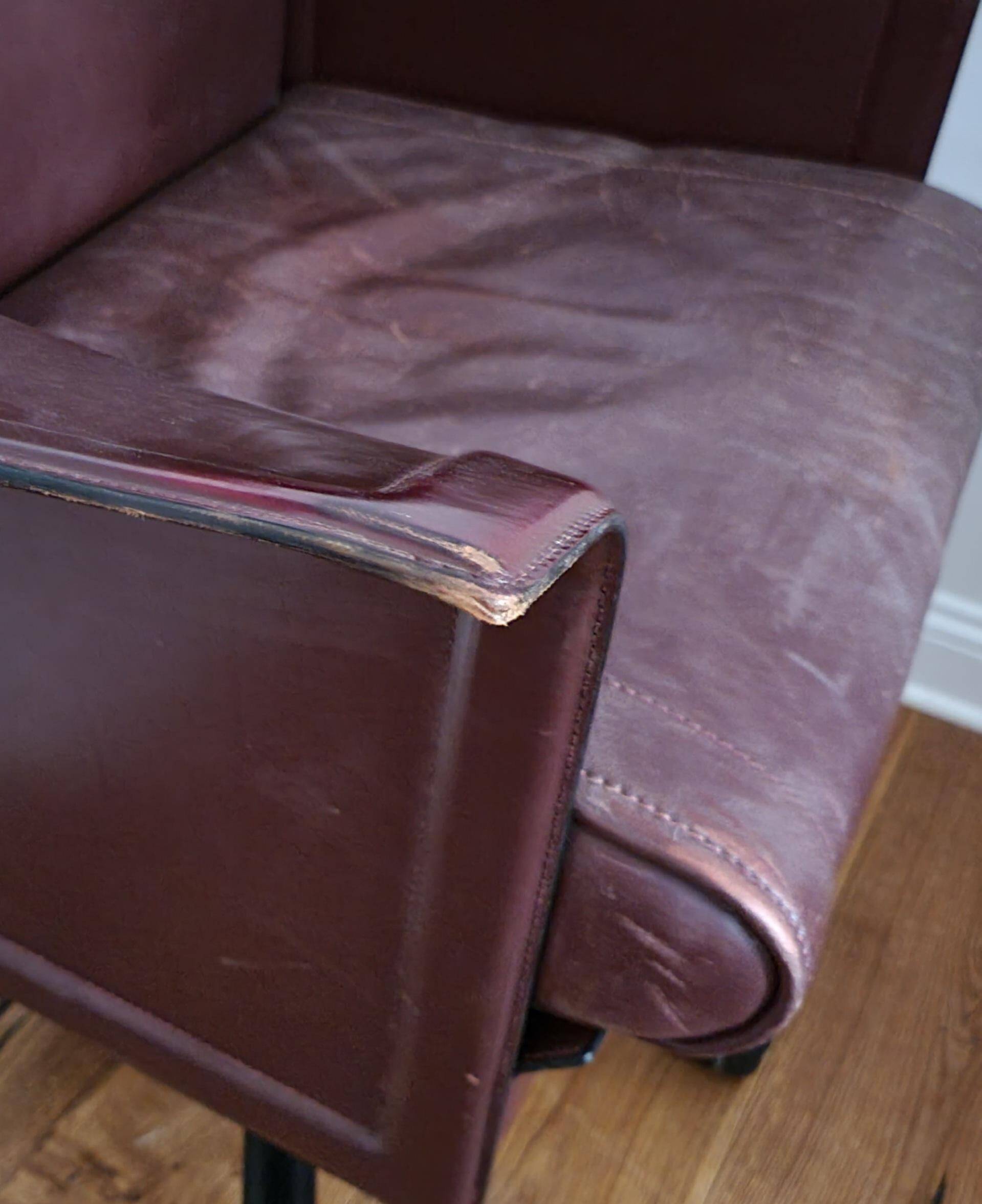 Tito Agnoli, swivel office chair "Korium" for Matteo Grassi, Post-Modern / Italy