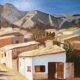 Landscape painting, oil on canvas, signed, from the 80s