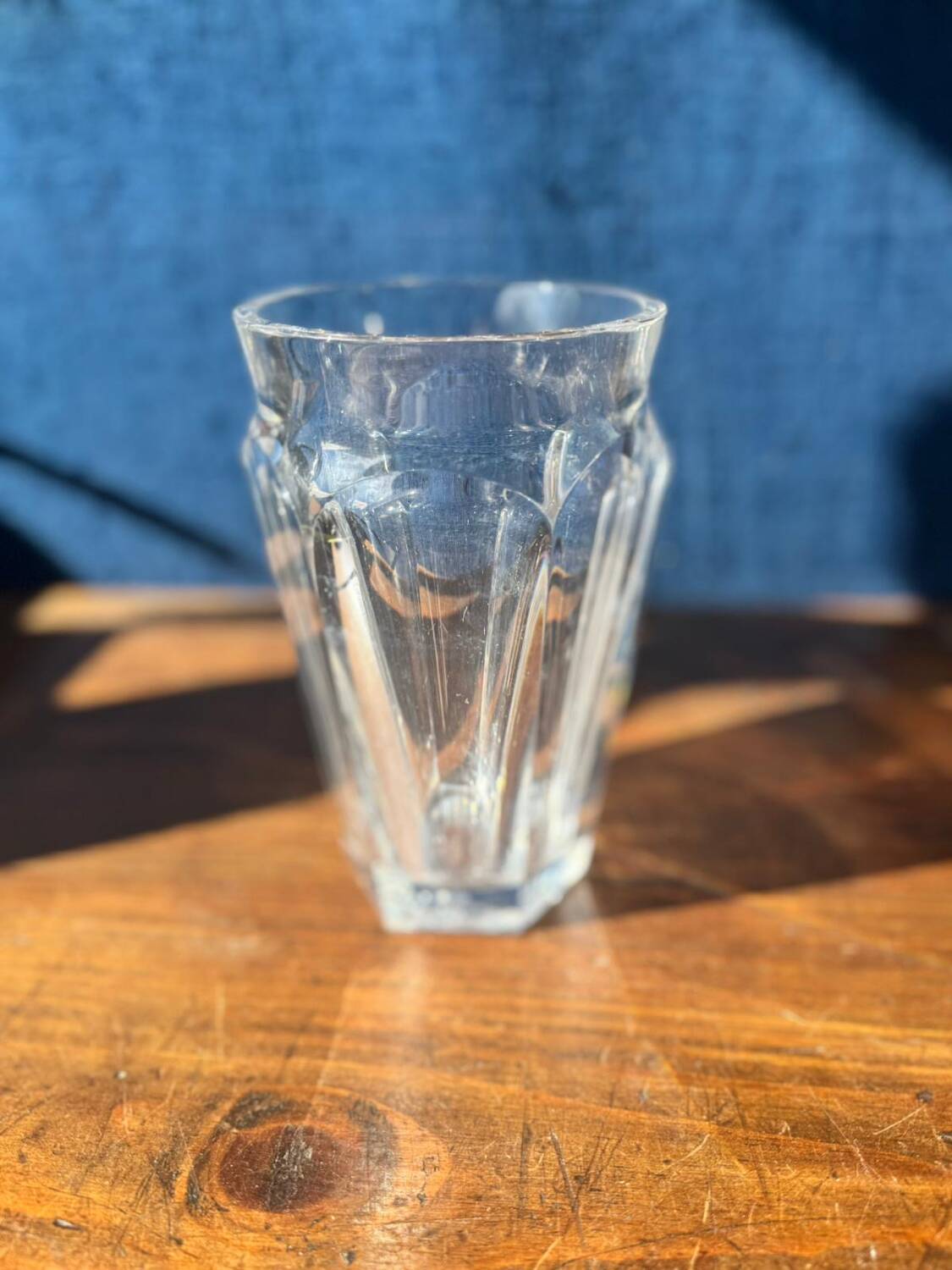 Baccarat 59's crystal vase / Antique "Nelly Harcourt" model. 16 cm