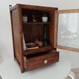 Medicine cabinet, 30s/40s oak bathroom cabinet