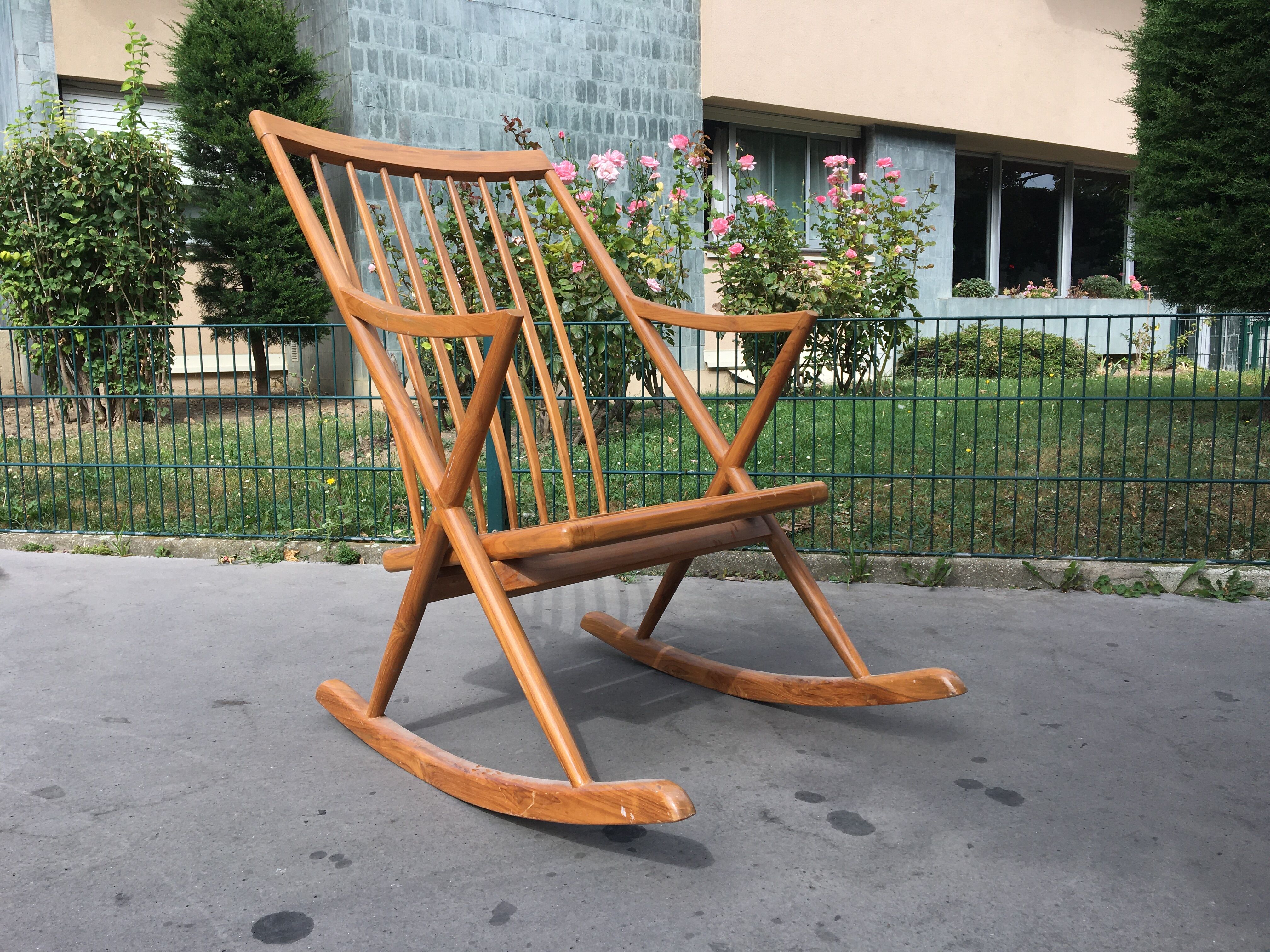 Scandinavian rocking chair