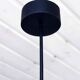 Pair of opal glass pendant lights