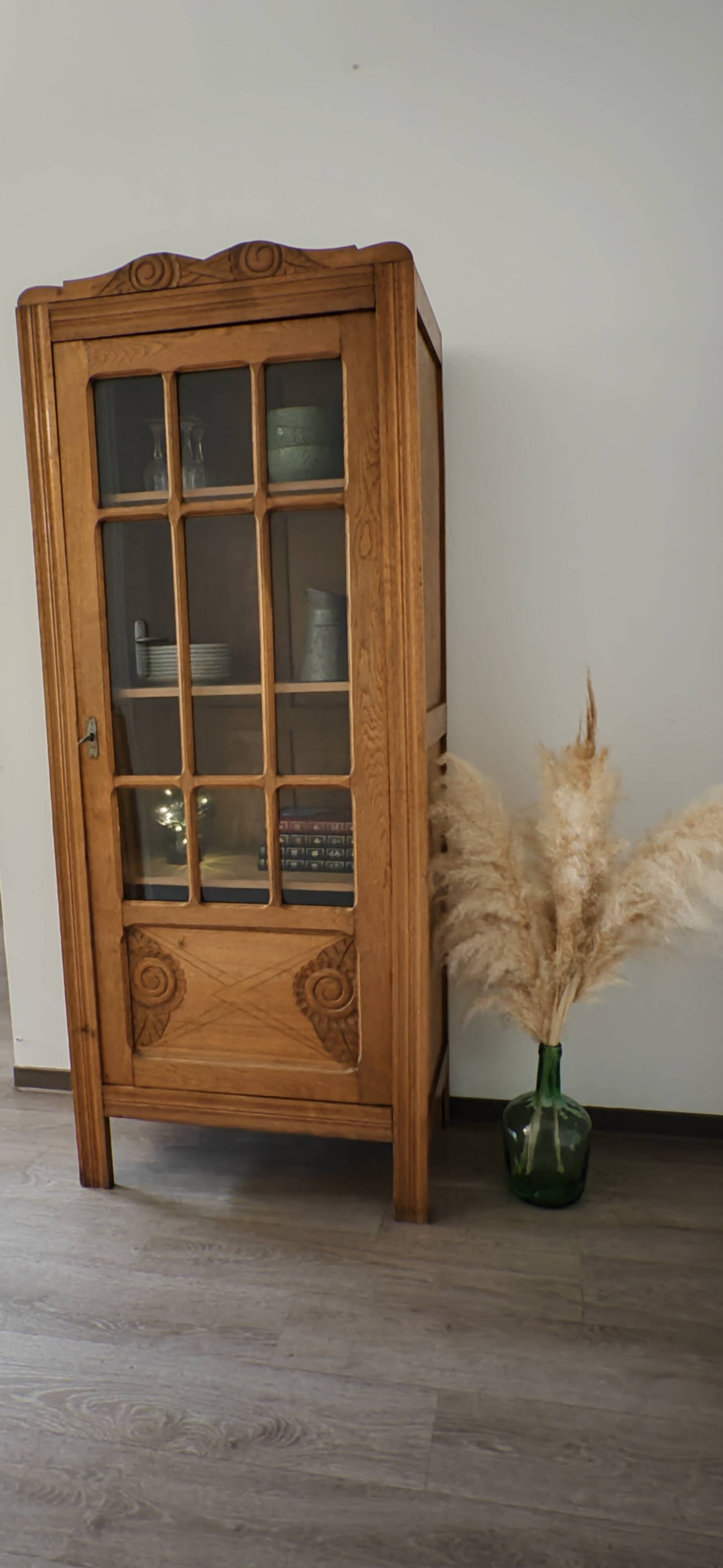 Parisian glass cabinet