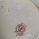 Iron earth cake dish, willow, hamage moulin des loups, north, old