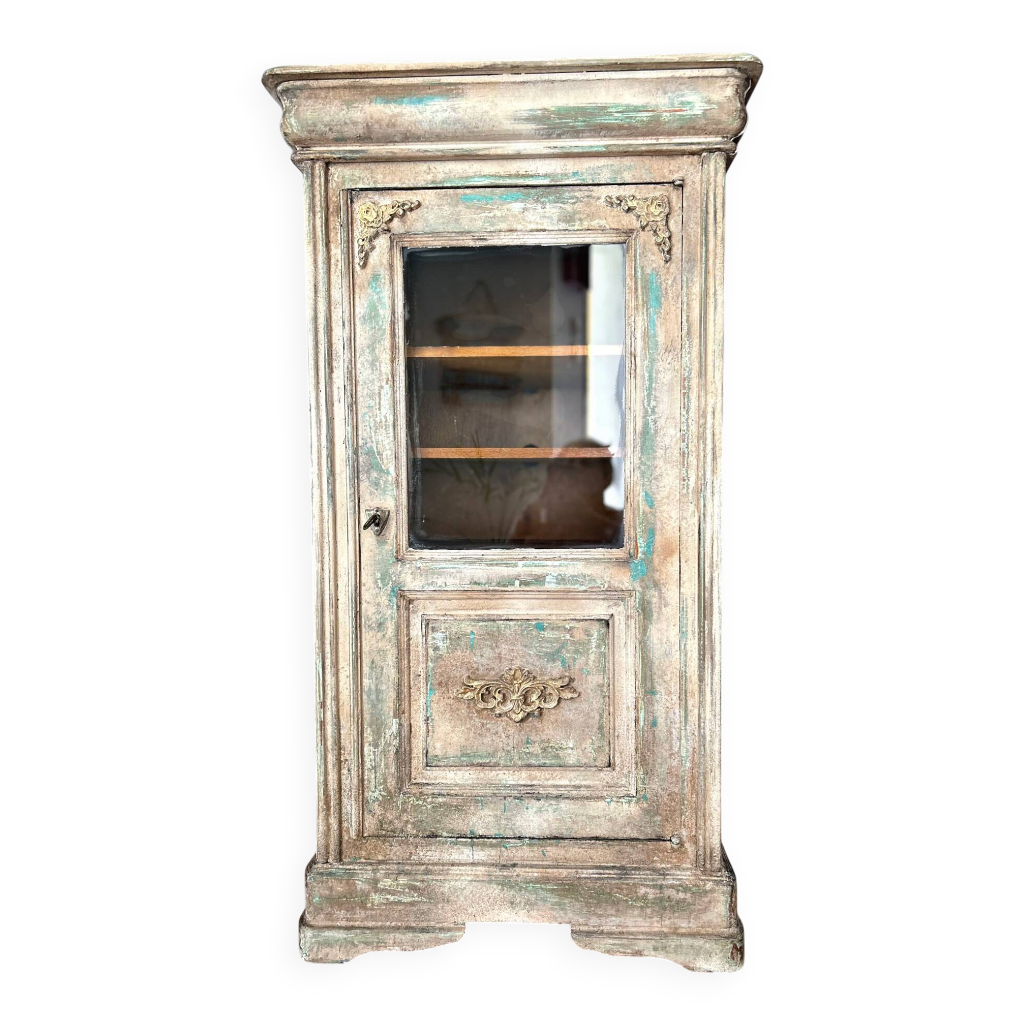 Meuble ancien Louis-Philippe à capot – patine artisanale