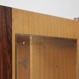 Italian mid century rosewood wardrobe 1950s
