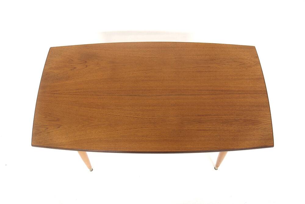 Table basse scandinave en teck, Suède, 1950