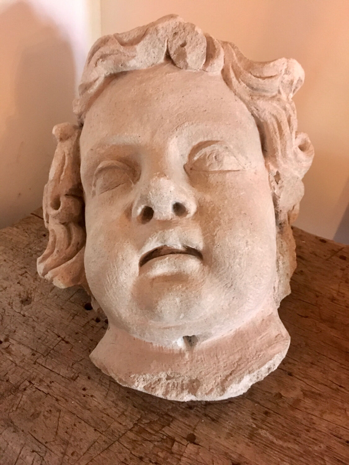 Plaster head