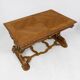 Table de bureau Néorenaissance en chêne 1880-1900