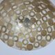 Vintage mother-of-pearl and resin pendant light, 1970s
