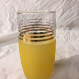 5 granite orangeade glasses