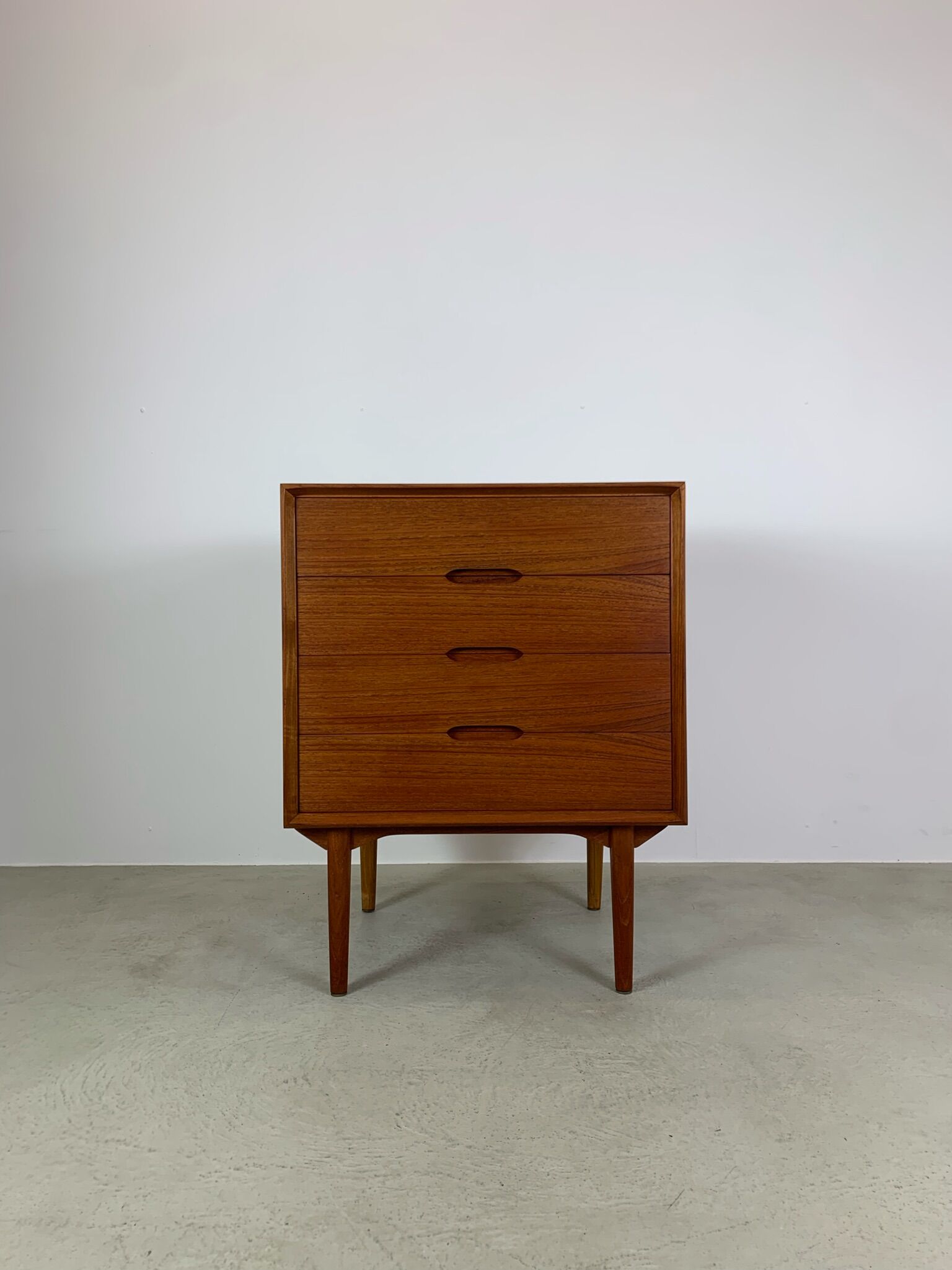 Midcentury teak chest of drawers 1960s