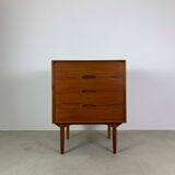 Midcentury teak chest of drawers 1960s