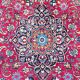 Antique Persian handmade wool rug